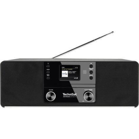 [NEUWERTIG] B-Ware Techni Sat Digitradio 370 Cd Ir Tischradio Musiksystem Dab Schwarz Fernbedienung