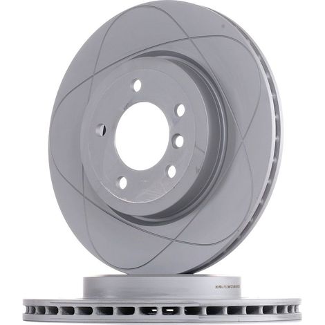 Lot de 2 Disques de frein ATE 24.0325-0138.1 BMW 34 10 1 166 071 34 11 6 769 305 (1/3)