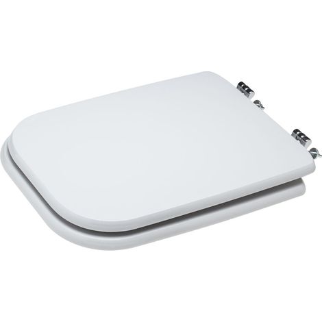 Copriwater in legno savini conca bianco cer.univ.cwatconau