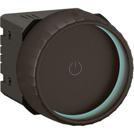 Variateur Rotary filaire - LED - Avec ou sans neutre - Céliane 2024 - CN0408 - Legrand - Noir