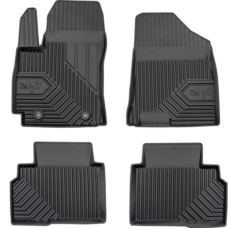 Tapis de Sol de Voiture pour Hyundai Kona II 2023-2025 TPE Imperméable 4Pcs (1/5)
