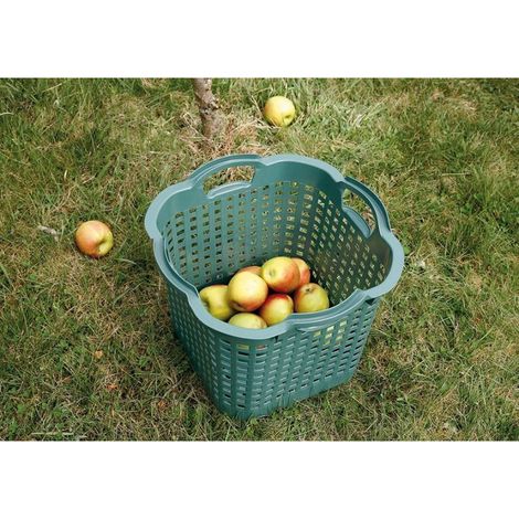 Cesta para fruta 25 L verde