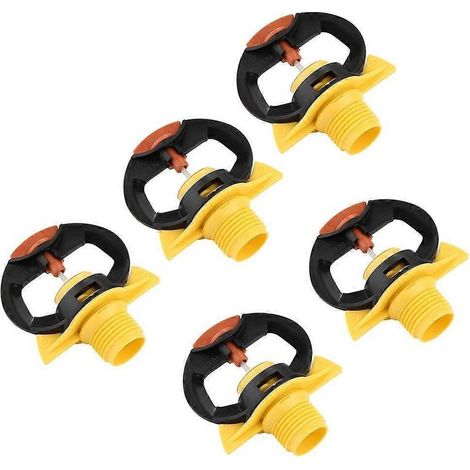 Set mit 5 rotierenden Gartensprengerdüsen mittlerer Reichweite (1/5)