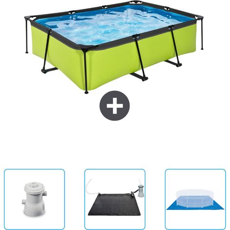 Exit Pool Rechteckig - 220x150x65 cm - 4-teilig SCB79 (1/4)