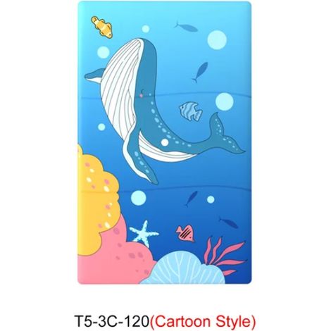 Sonoff Cover Cartoon per TX Ultimate T5-120  3 Pulsanti