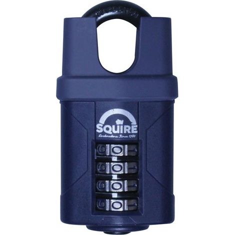 Henry Squire CP40CS 4-Wheel Combination Padlock with 40mm Closed Shackle