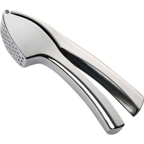 Presse-ail en acier inoxydable - Presse-ail efficace - Presse-gingembre - Presse-ail pratique pour un usage domestique - Presse-ail facile à nettoyer (1/4)
