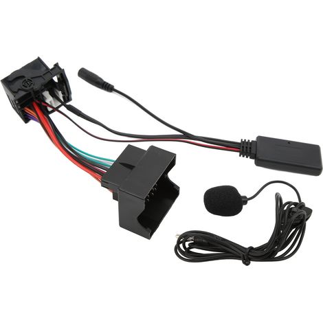 Câble Bluetooth 5.0 AUX IN avec microphone, adaptateur d'entrée auxiliaire sans fil RD4 de remplacement pour Citroën C2 C3 C4 avec adaptateur secteur. (1/5)