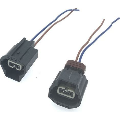Automotive wiring harness connector 7283-5575-10, 2-pin domestic plug with 2P terminal DJ7021C-2.8-21 (1/4)