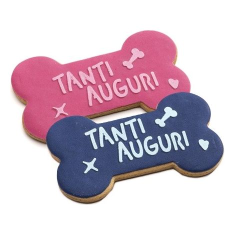 La Dolce Vita Dog & Cat Ossi di Compleanno (Colori Assortiti) - Confezione 60 Gr -