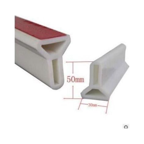 Barrière de douche - - 1 M - Pliable - Système de rétention - Étanchéité (1/5)