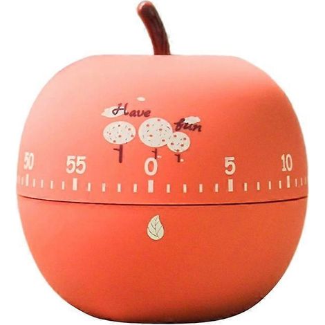 Minuteur de cuisine en forme de fruit, alarme, compte à rebours, rappel de cuisson (1/5)