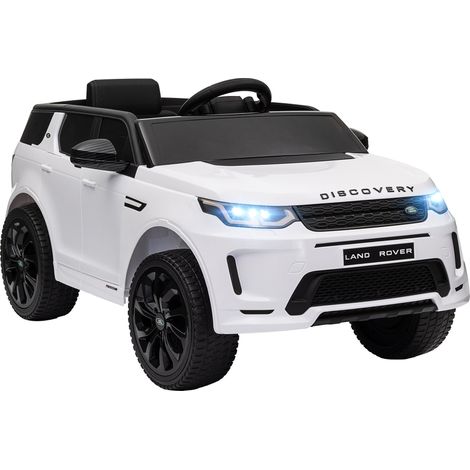 Macchina Elettrica per Bambini con Licenza Land Rover Discovery Sport 106x65,5x51 cm Bianco (1/5)