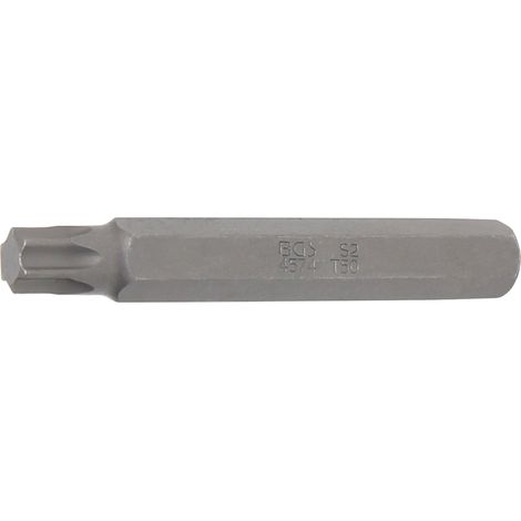 Inserto lunghezza 75 mm attacco esagono esterno 10 mm (3/8") profilo a T (per Torx) T50 (1/2)
