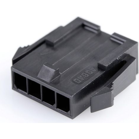Molex Buchsengehäuse-Kabel Polzahl Gesamt 4 Rastermaß: 3 mm 436400400 1 St. Bag