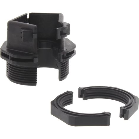 Kit de presse-étoupe RS PRO Noir M32 en Nylon 66 Sans halogène, Auto-extinguible IP66