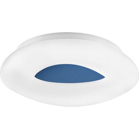 Merano Island LED Intégrée Semi Encastrée Bleu Clair Aluminium LED 38W 2280Lm 3000K