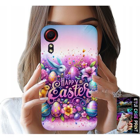 Custodia per Samsung Galaxy Xcover 7 - uova felici, Pasqua, uova di Pasqua (1/5)