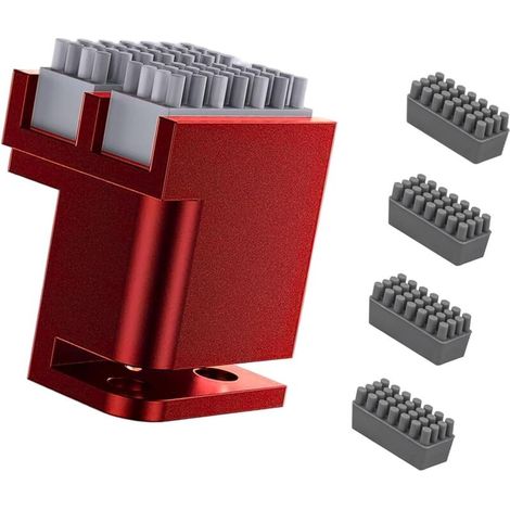 Verbesserte Reinigungsbürste für die Heizdüse des 3D-Druckers P1P/P1S/X1C, Silikonbürste, wartungsfreundliches Reinigungszubehör für die Heizdüse. (1/4)