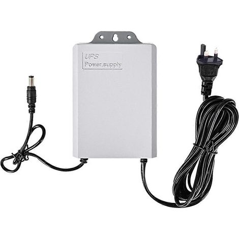 Alimentation sans coupure 12V-2A pour routeur WiFi, modem et caméra de sécurité (prise de secours en cas de coupure de courant) (1/5)