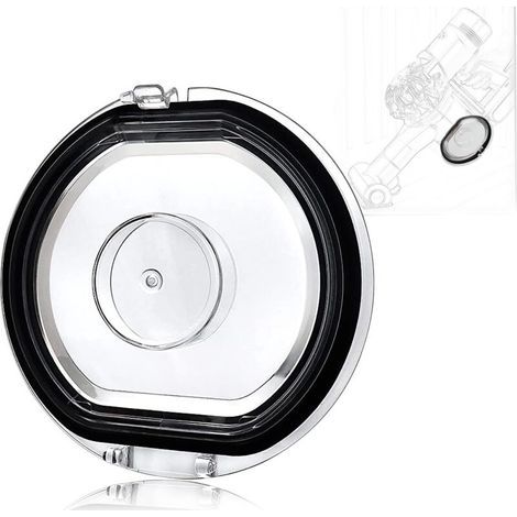 Couvercle de réservoir à poussière pour aspirateur Dyson V7 V8 – Matériaux durables – Installation rapide – Compatible Motorhead, Fluffy, Absolut, Animal