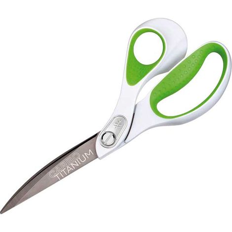 WESTCOTT 16445 00 TIJERA CARBO CON RECUBRIMIENTO DE NITRIRO DE TITANIO ANTIADHERENTE EMPUÑADURA SUAVE 23,8 CM