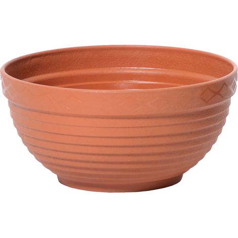Pot à fleurs en terre cuite 10L MISA 400x400x173 mm, Terre Cuite (1/4)