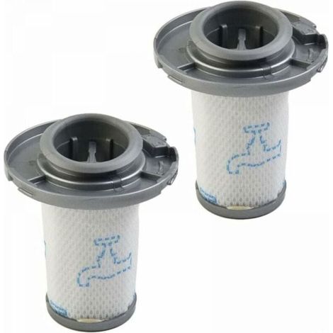one of 2 replacement filters for Rowenta RH9015 X-Force Flex 8.60 YMYNY cordless vacuum cleaner