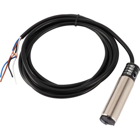 BERM Photovoltaiksensor, diffuser Reflektor, zylindrisch, 4-adrig, Leistungssteuerung, 12–24 V DC, Modell BR400-DDTP (1/5)