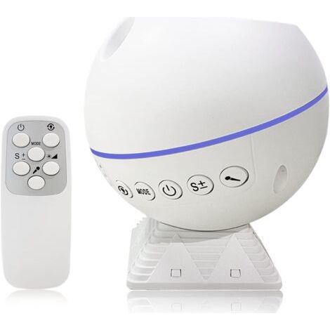 Projecteur Ciel Etoile, Veilleuse etoile projection, Projecteur Galaxie LED Nébuleuse Ciel Étoilé Nuage Lune avec Télécommande, 10 Modes Colorés pour Enfants et Adultes [Classe énergétique A]