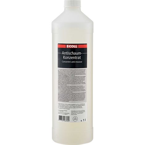 E-COLL Antischaum-Konzentrat 1L Flasche (1/2)