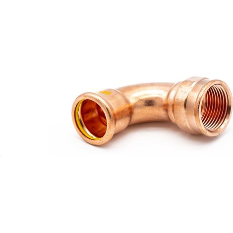 PrimaPress Copper Pressfit Gas Elbow 28x1" FI - Premium Fitting (1/3)