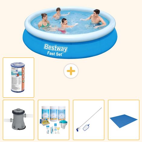 Bestway Bestway Fast Set Ronde - 366x76 cm - 6-pièces  S22022 (1/4)