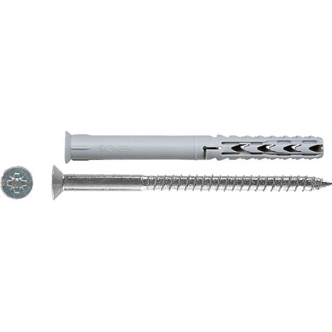 TASSELLO NYLON CON VITE 'SXRL-WZ LS' SXRL 10X160WZ LS Ø 10 x 160- 50 pezzi - FISCHER