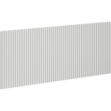 Mexen Rivel panneau avant rainuré pour caisson d'armoire de salle de bain 80 x 43,5 cm, gris mat - 91A20-0800-470-1-62 (1/2)
