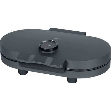 Severin WA 2118 Macchina per cialde Spia luminosa, pieghevole Nero (1/5)