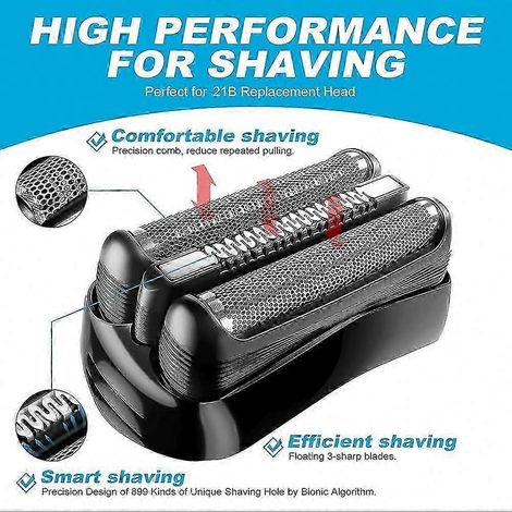 Grille et tête de coupe de rechange pour rasoir électrique série 3 (3040s, 300s, 310s, 3080s) - Accessoires de rasoir (1/2)