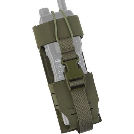 Applicable Universal Radio Pouch Multi Plate-Forme Radio Châssis Mk5 MPRC Molle Retenton Sac Général pour PRC 163 152 Motorola APX Walkietalkie (Green) (1/5)