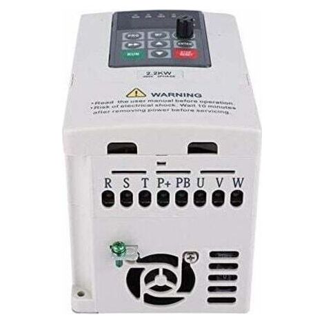 Frequency Converter, 380V 2.2KW VFD Frequency Inverter for Motor Speed Control, 3 Phase Output, CNC Frequency Converter (1/3)