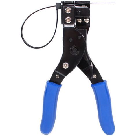 Cable Tie Pliers, Practical Ergonomic High Efficiency High Carbon Steel Outdoor Fastening Wire Tool for 2.4-12mm Cable Ties for Workshop (1/5)