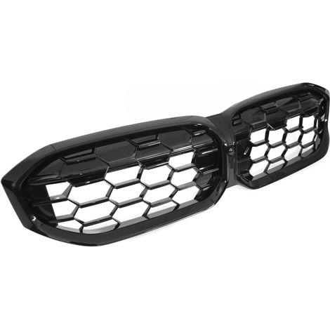 Grille calandre BMW serie 3 G20/G21 de 2022 a 2025 Look Diamand Noir-42562088 (1/5)