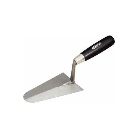 Italienischer Rundspachtel - Stahlklinge - Holzgriff - 220 mm (1/2)