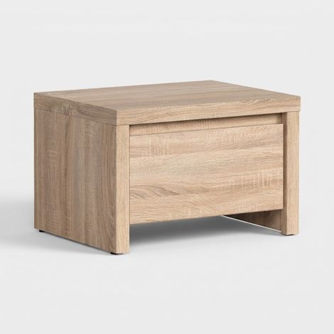 Comodino con cassetto effetto legno Kaspian (1/3)