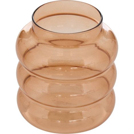 Umia jarrón de cristal 12x12x13cm - Atmosphera créateur d'intérieur (1/5)