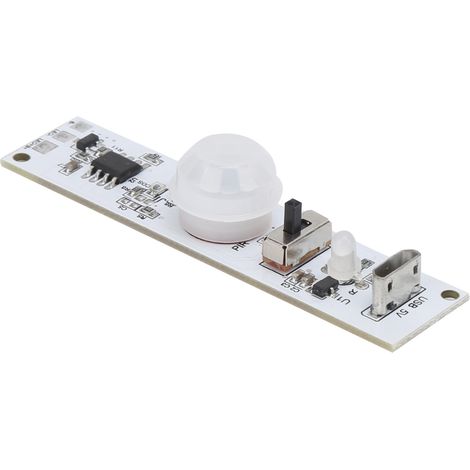 Wiederaufladbarer ABS-USB-DC5V-Infrarotsensorschalter für Küchenschränke, Leiterplattenmodul (1/5)