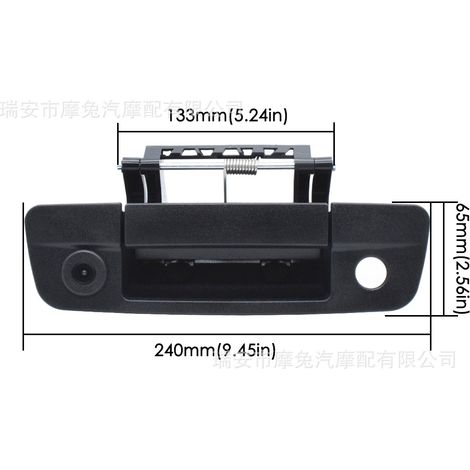 68197873AA Applicable to Dodge Ram 1500 pickup truck tailgate handle with camera, HD night vision 09-17 (1/4)