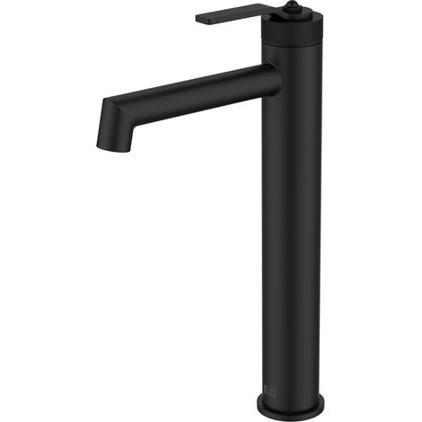 Essebagno Molette Miscelatore per lavabo alto nero opaco