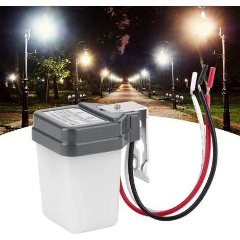 Interrupteur crépusculaire NK q T pour lampadaire rue maison jardin éclairage 220VAC (1/5)