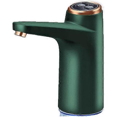 Filiyano-Pompe à eau portable, pompe à bouteille d'eau électrique, distributeur d'eau rechargeable par USB, verte (1/4)