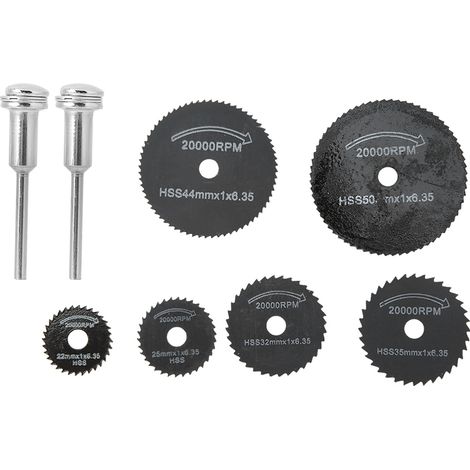 Lames De Scie Multipurpose - Disques De Coupe Pour Outil Pneumatique - Tôle Automobile Et Pare-chocs - Kit 8 Pièces (1/5)